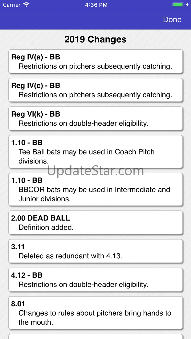 LLUmpires.com Rules Index 2019 1.0