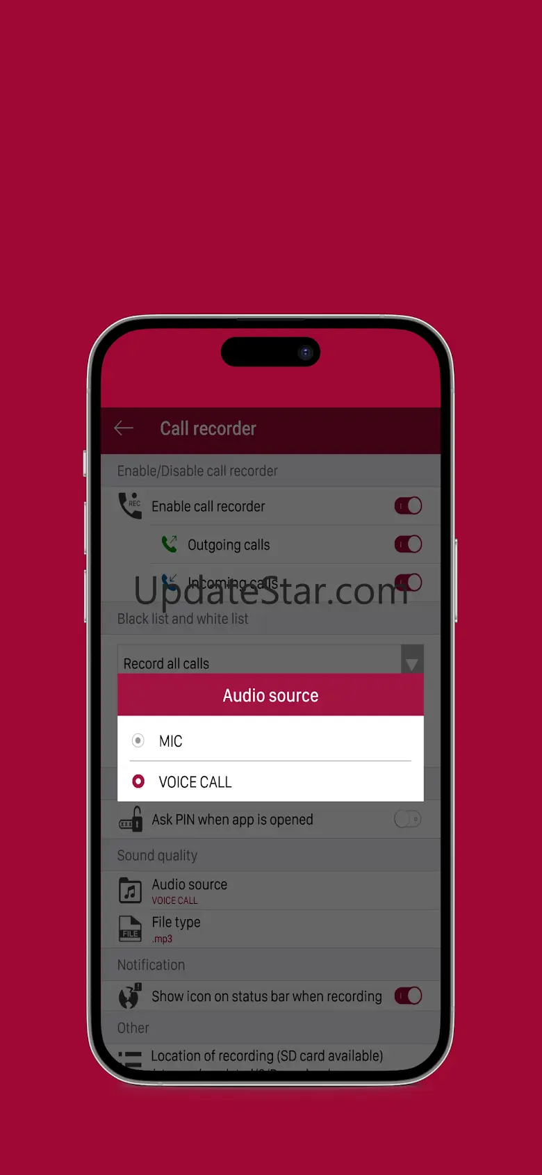 Automatic Call Recorder ACR 31.0