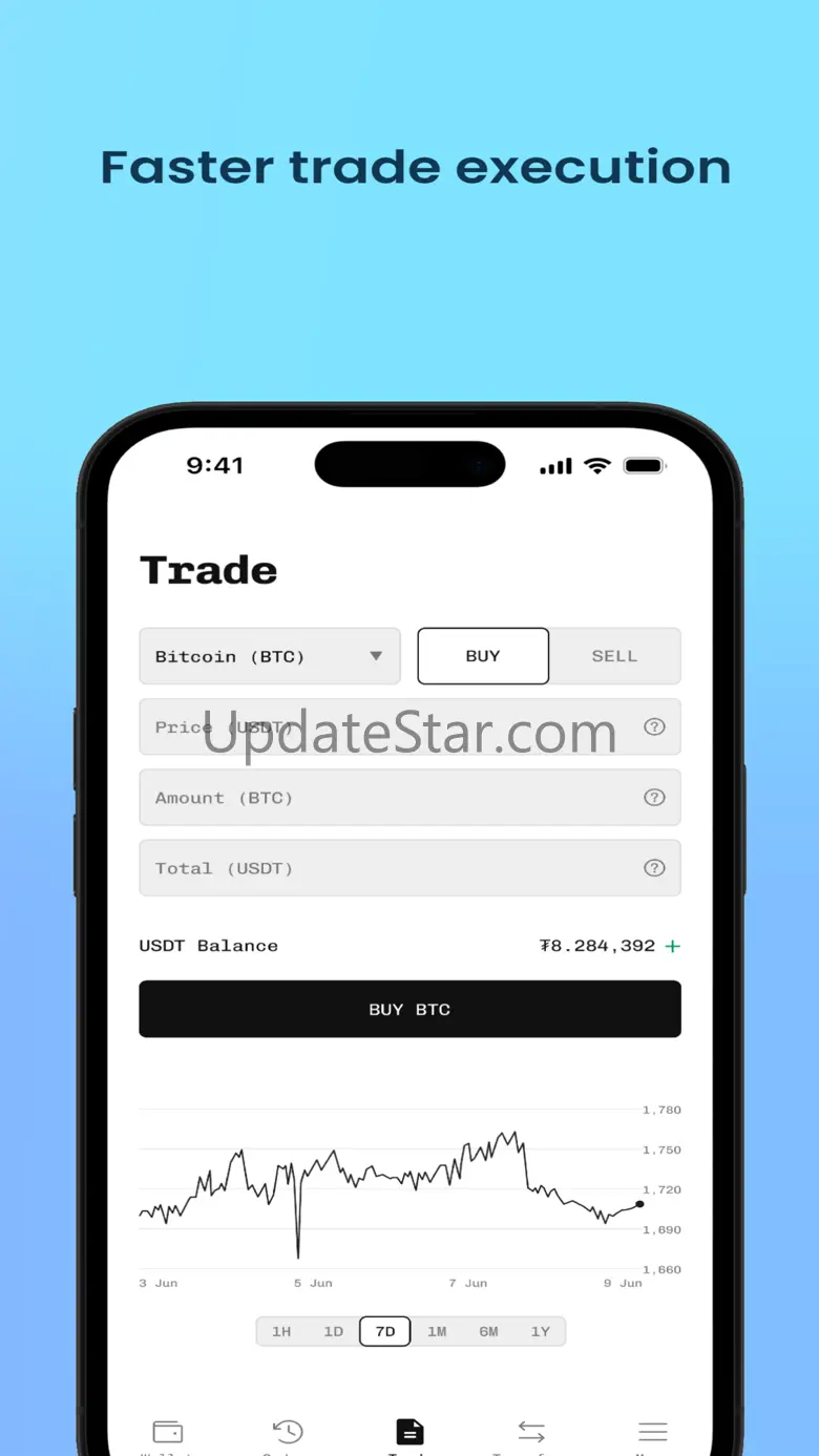 vTrader - buy bitcoin, doge 3.2