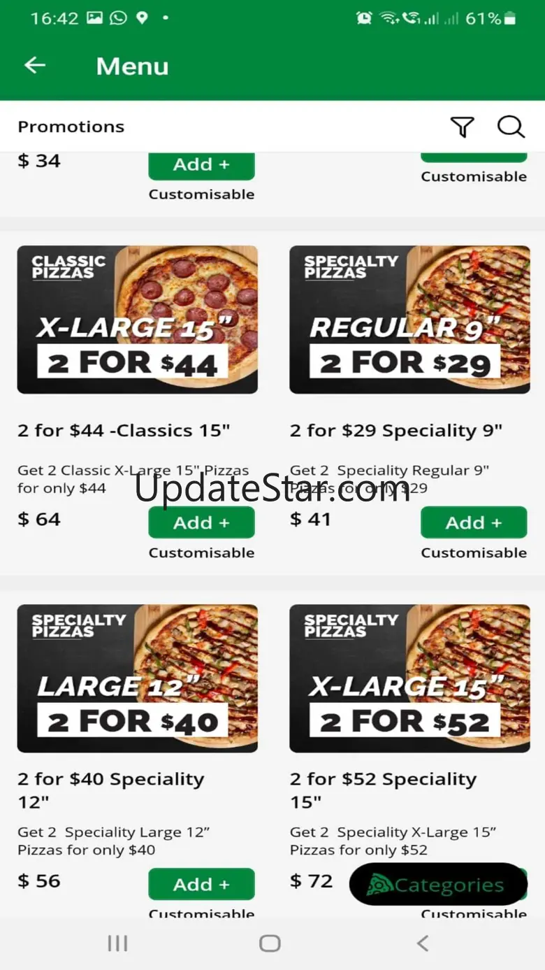Sarpino's Pizza Singapore 5.21.0