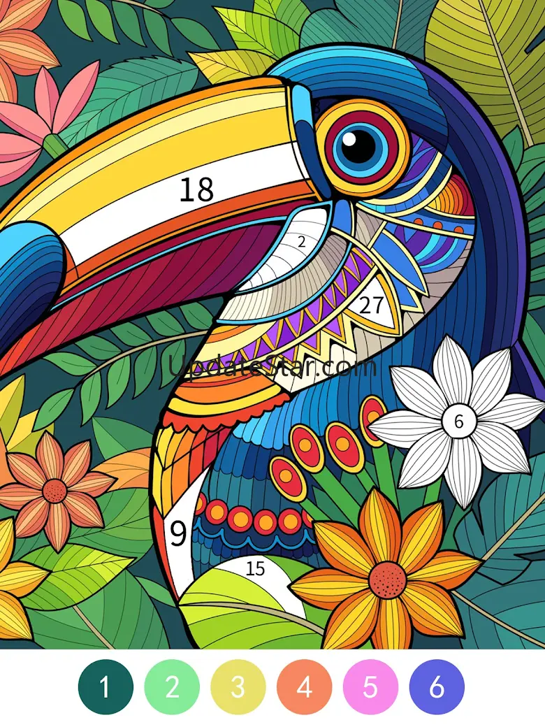 Tangle Color by Number Book 1.0.6