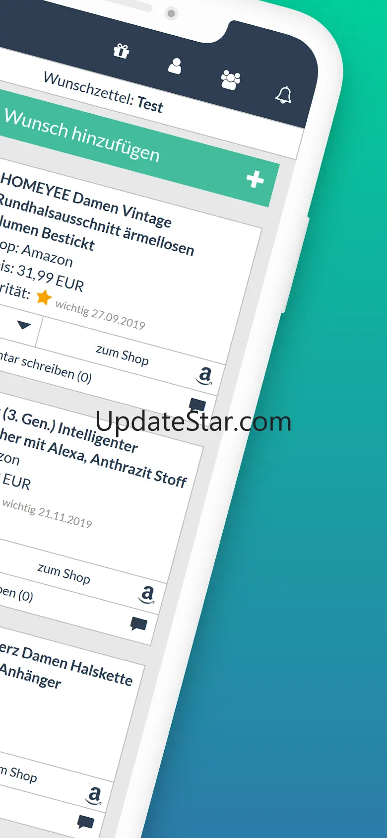 Mein Online Wunschzettel 1.1.96