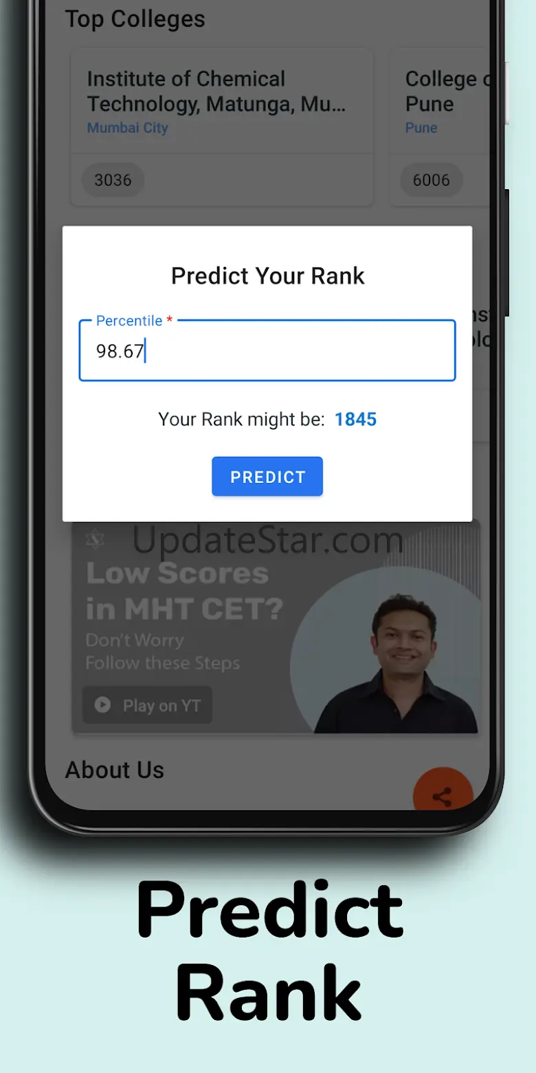 SHOOIN STARS: MHTCET CUT OFFS 1.8.5