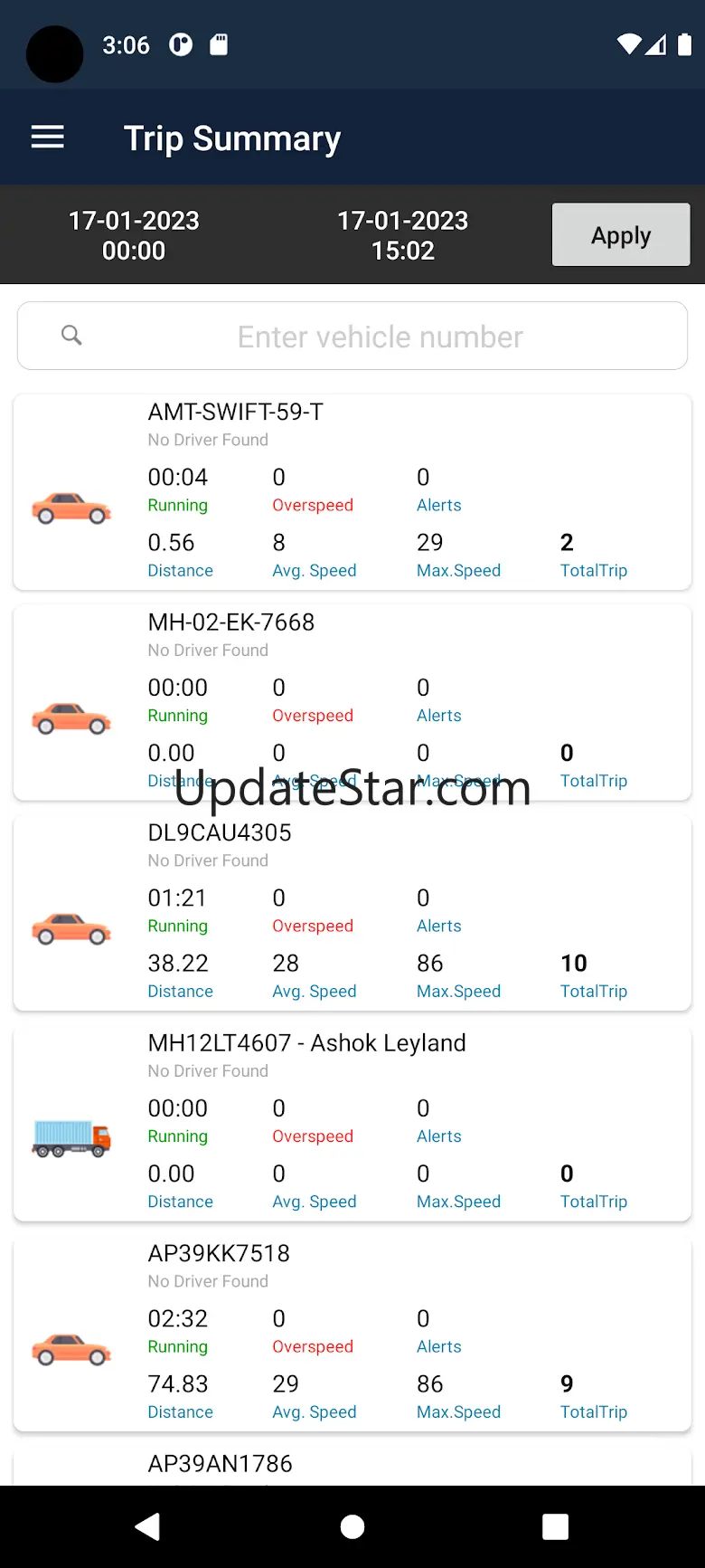 Startup - VTS 2.27.0