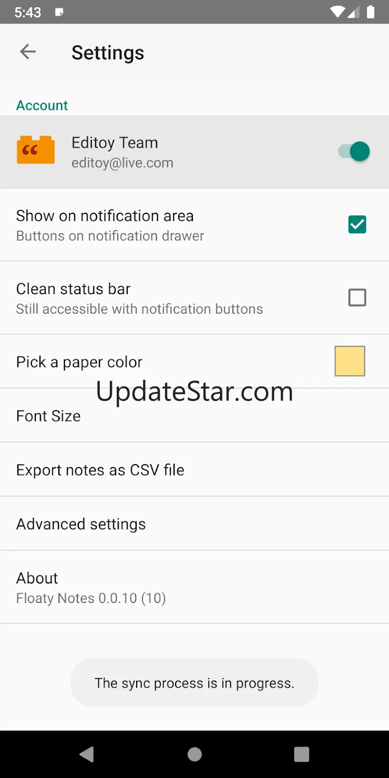 Floaty for Sticky Notes 1.2.3