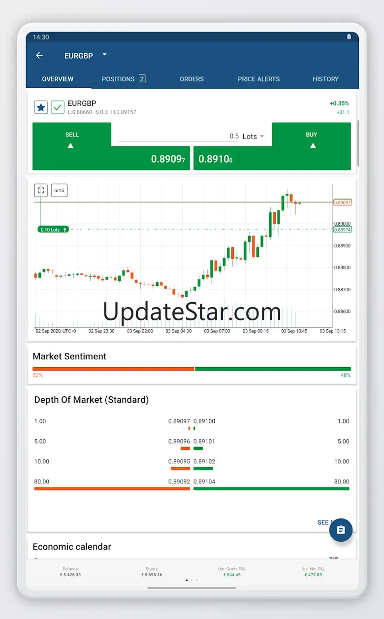 FTMO cTrader 5.0.54565