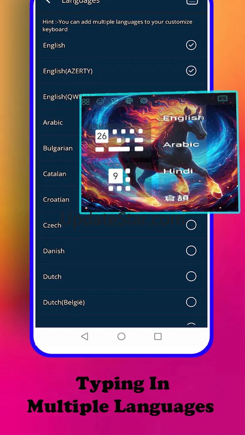 Equine keyboard 5.2