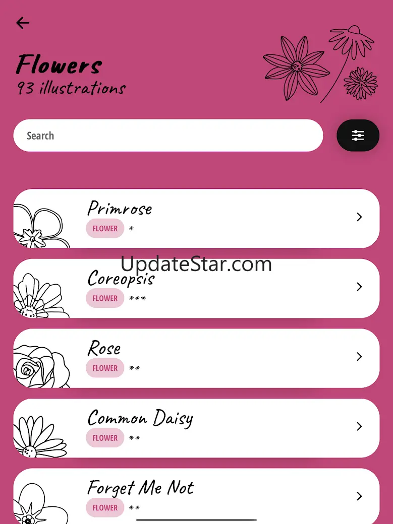 How to draw flowers tutorials 4.3