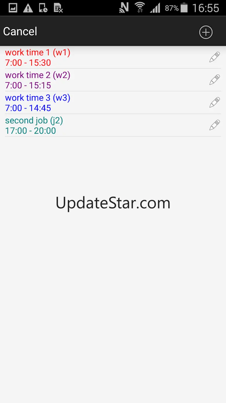 Worktimes - employee
