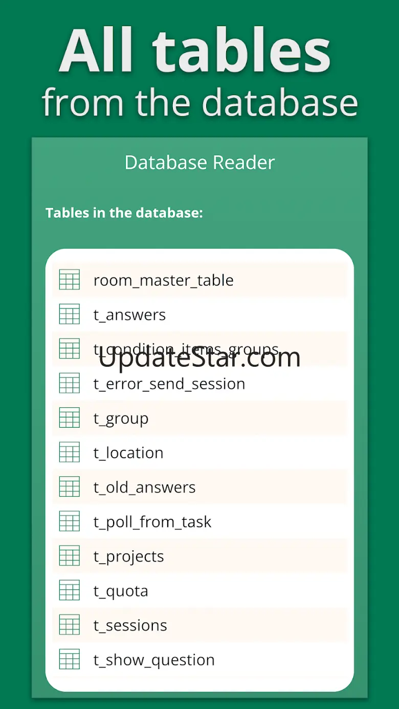Database reader 35