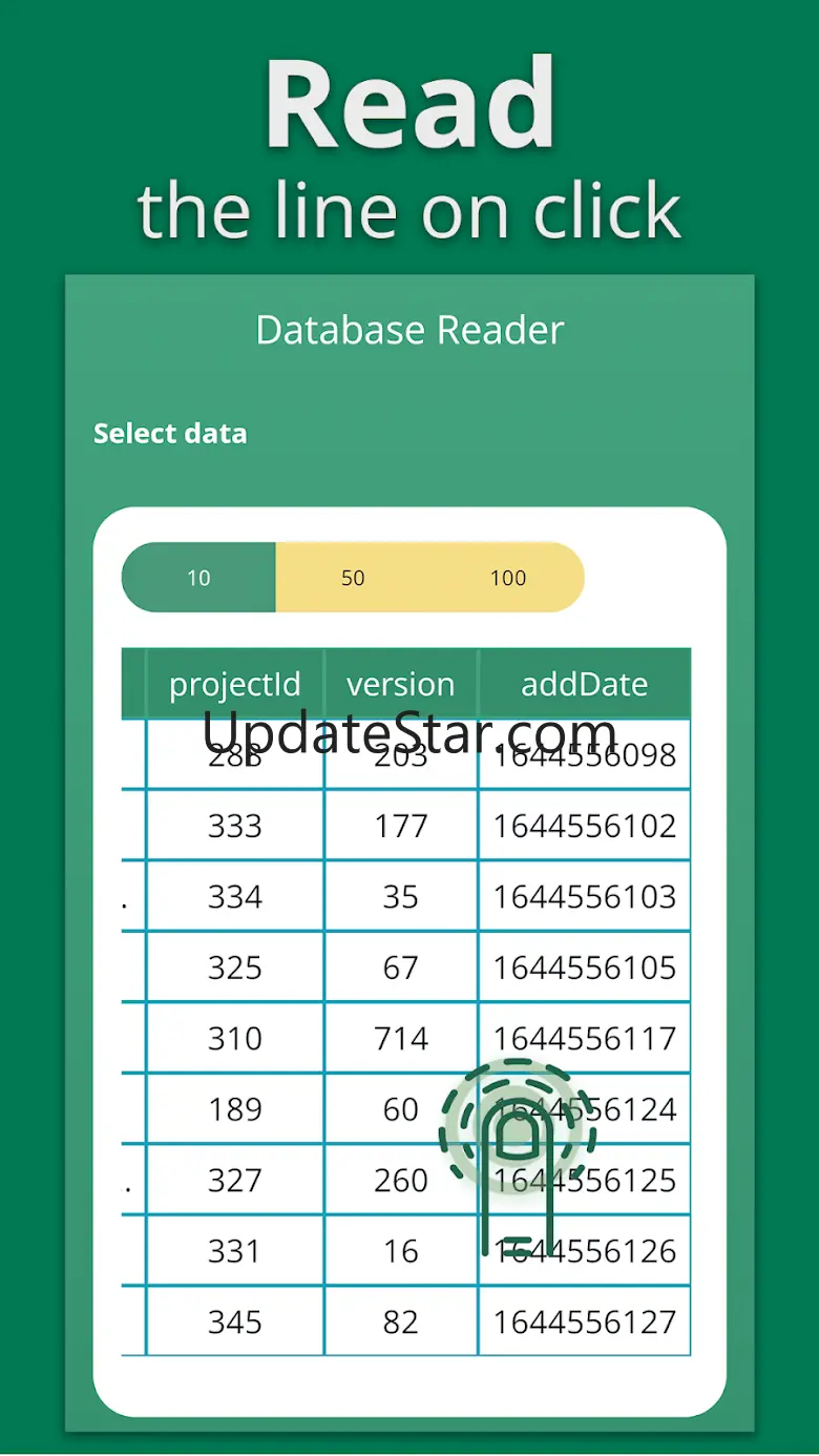 Database reader 35
