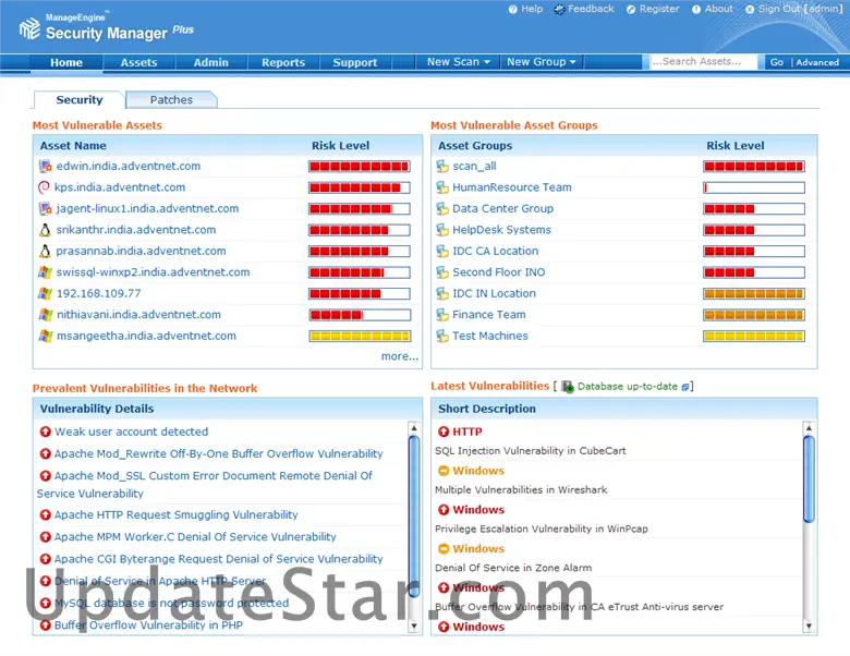 ManageEngine Security Manager Plus 5.0