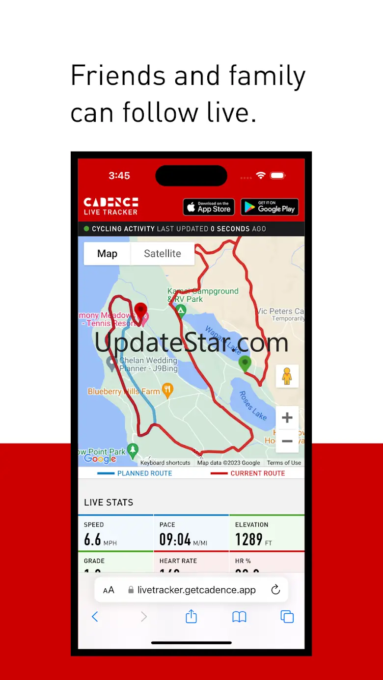 Bike & Run Tracker - Cadence 2.2.3