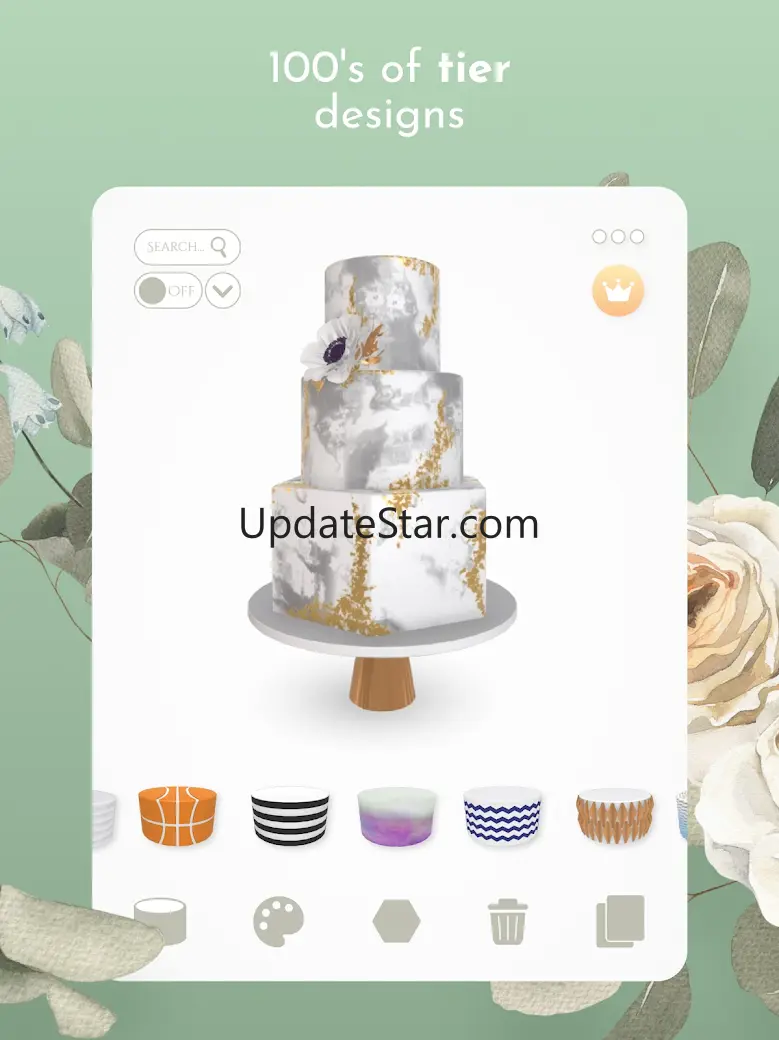 Bakely Wedding Cake Decorating 2.22