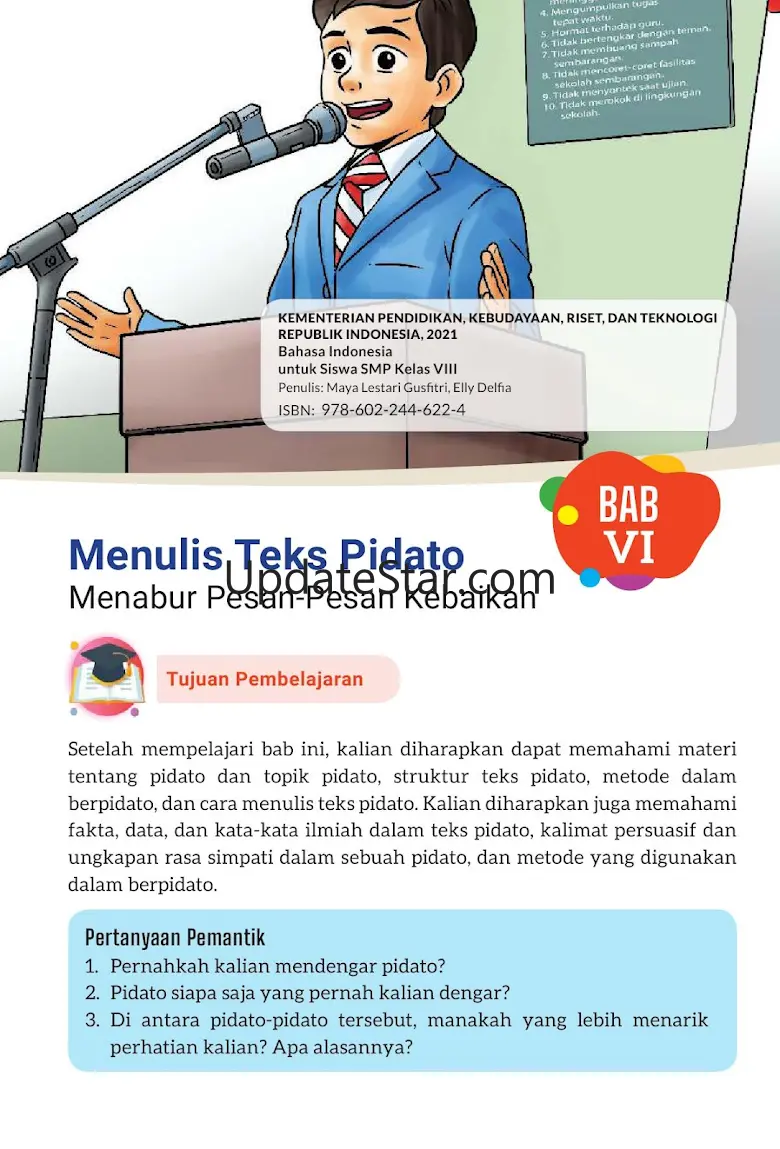B. Indonesia Kelas 8 Merdeka 6.0