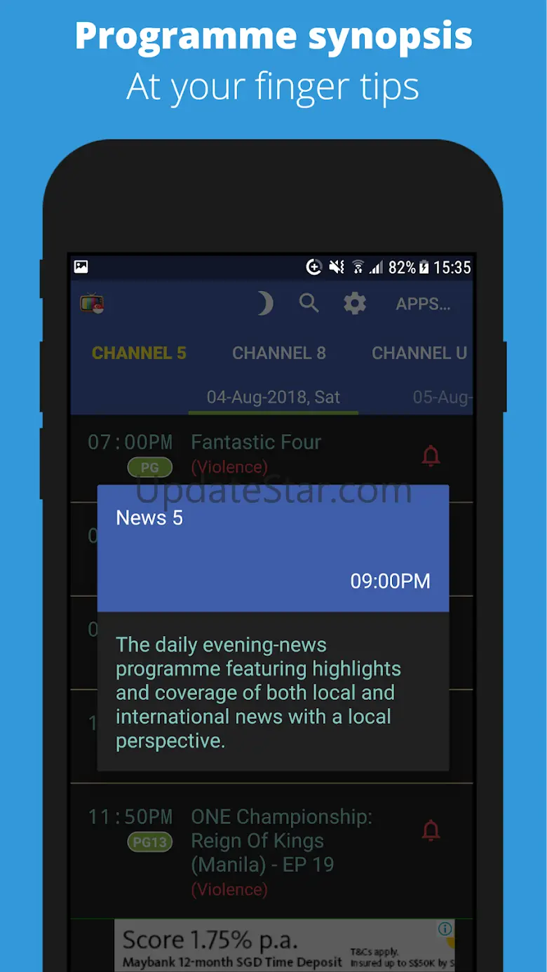 SG TV Guide 2.6.4