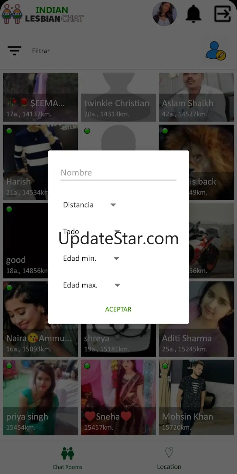 Indian Lesbian Chat & Dating 52.0