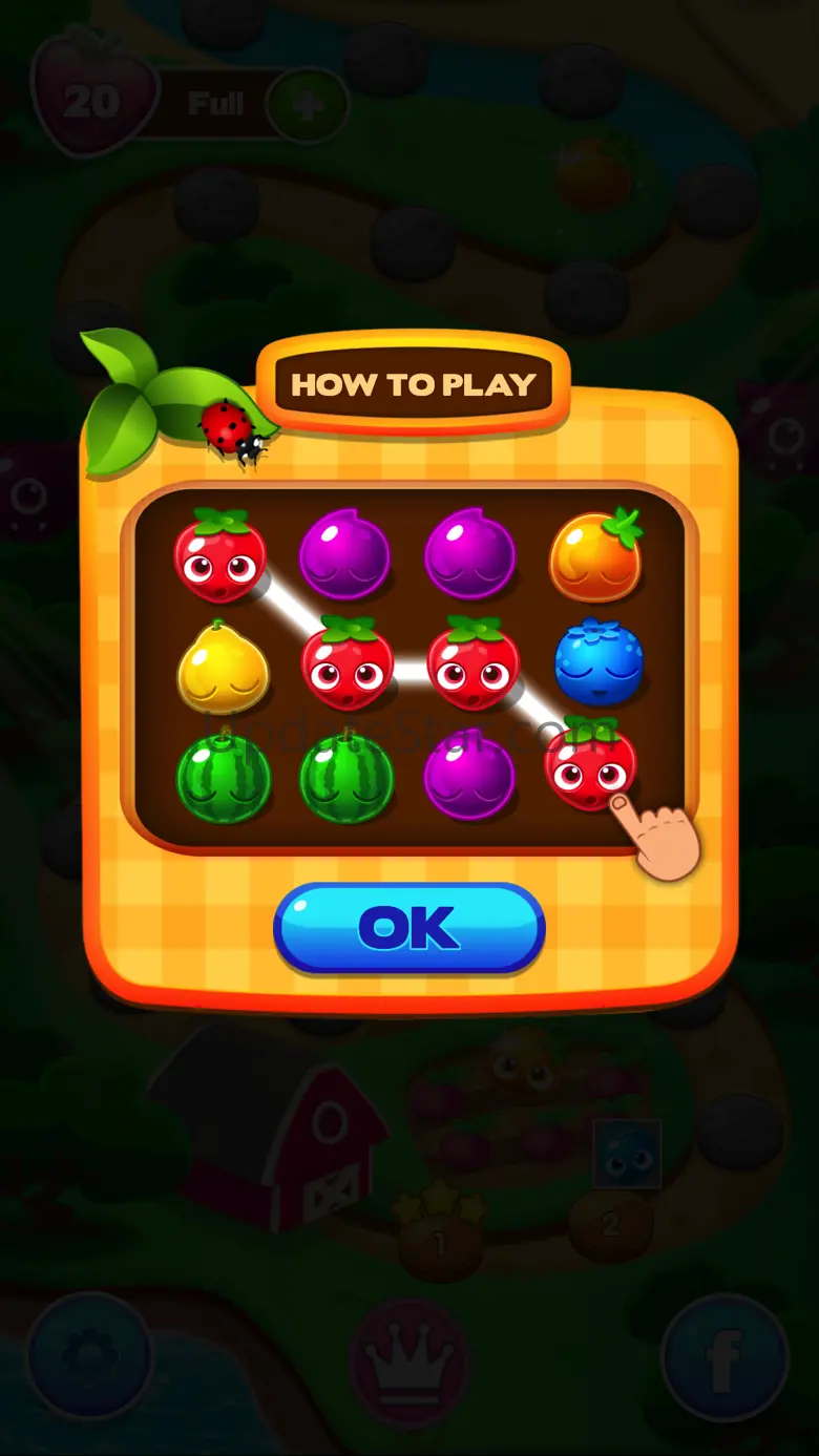 Fruits garden - fruits collecting challenge 1.1