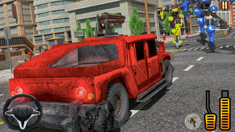 Hummer Car Robot Fighting Game 1.1