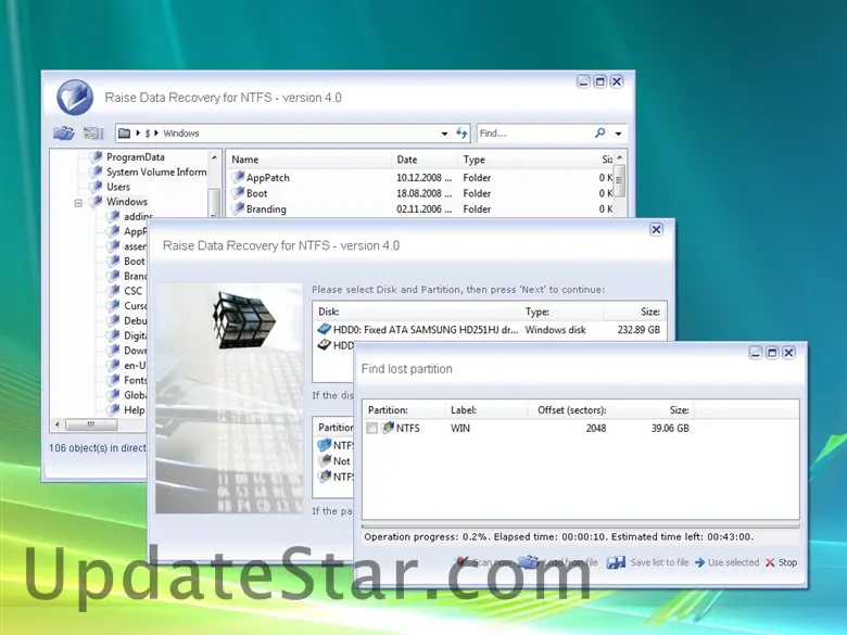 Raise Data Recovery for NTFS 5.14