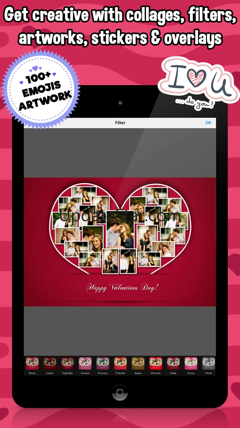 Valentine's Day Collage Frames! Love Photo Editor 1.0
