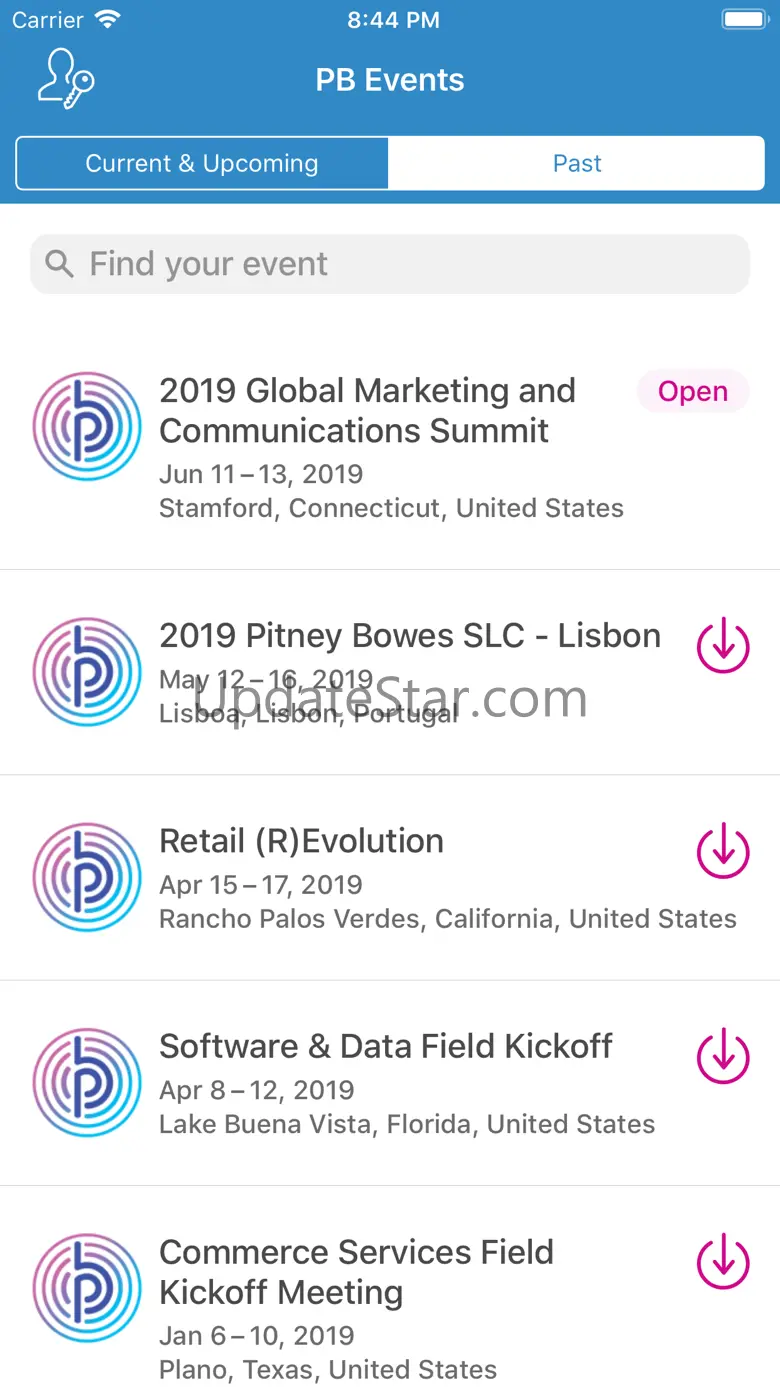 Pitney Bowes Global Events 1.7
