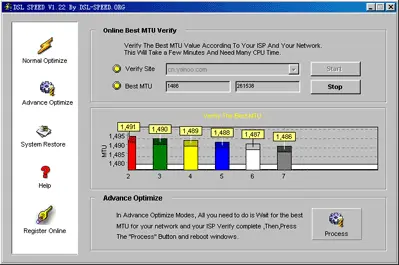 DSL Speed 6.6