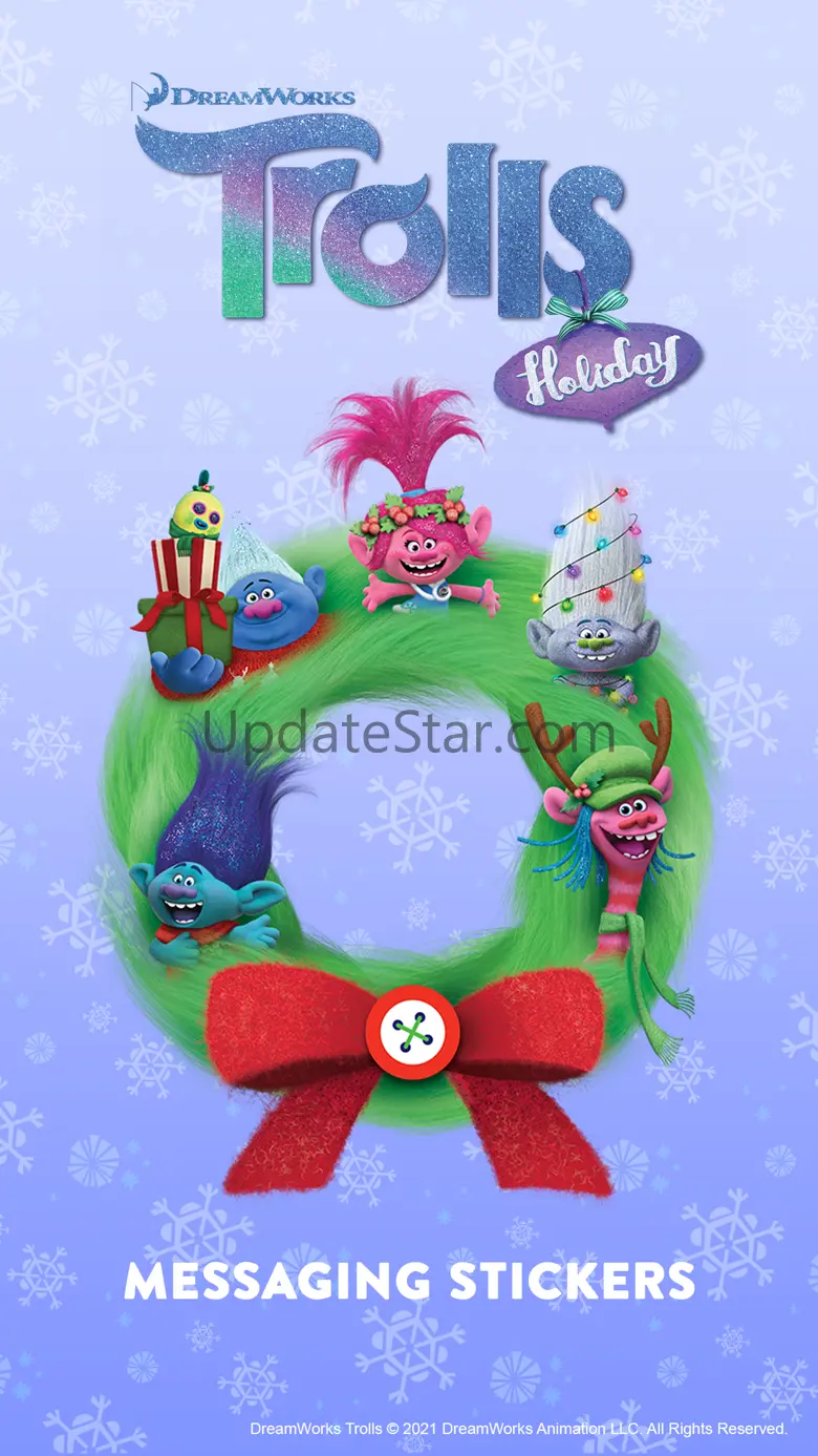 Trolls Holiday Stickers 1.1