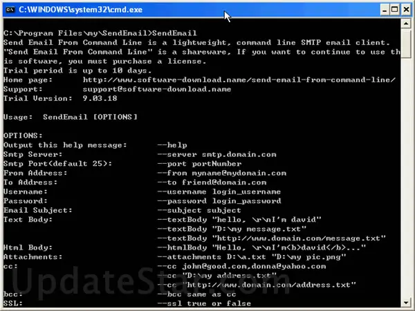 Send Email From Command Line 20.7.25