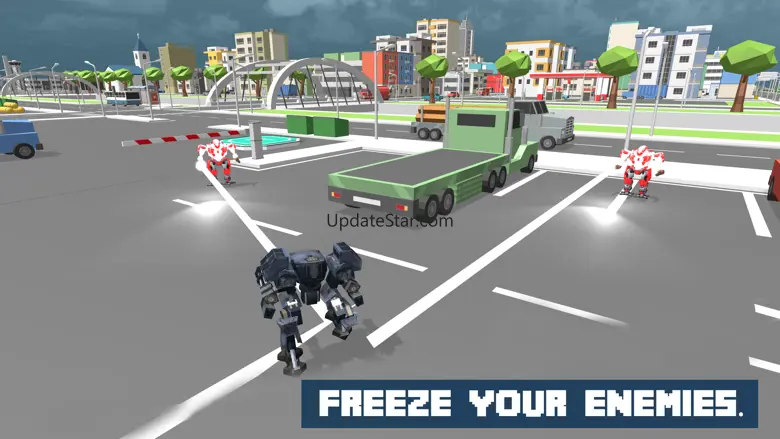 Snow Robot War: Freezing Power 1.0