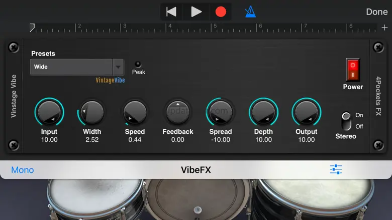 Vintage Vibe AUv3 Plugin 1.06