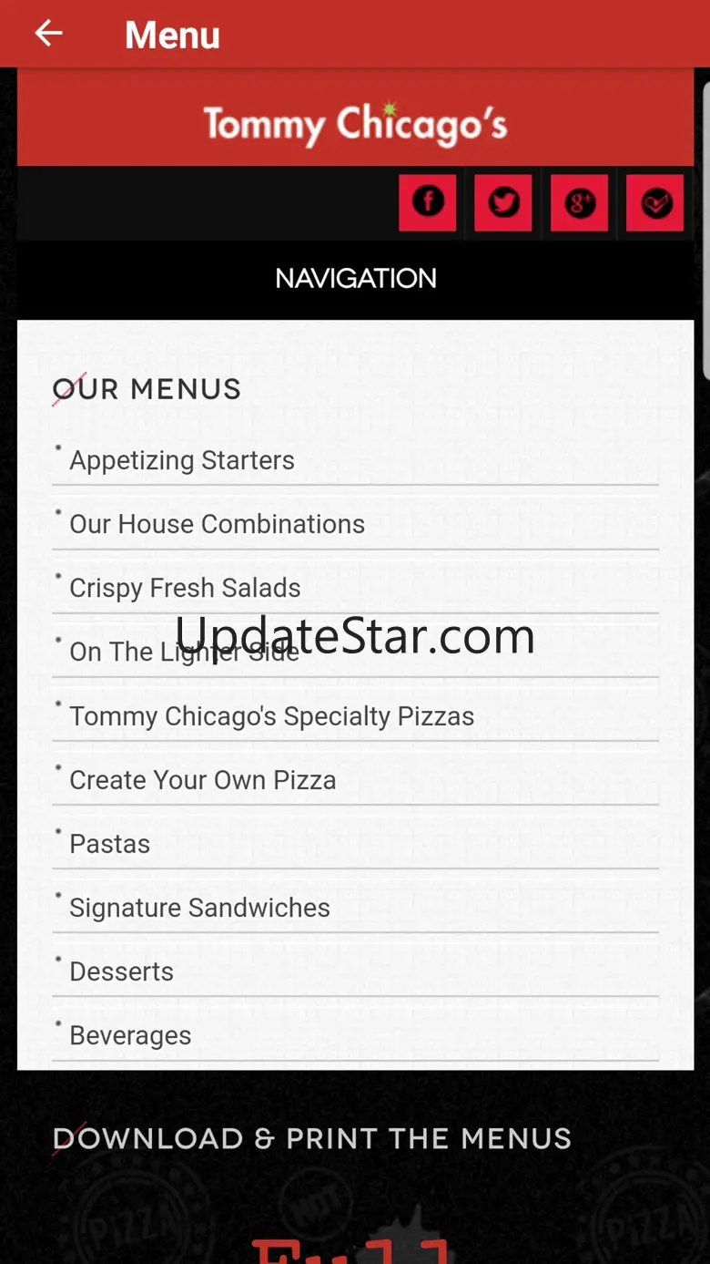 Tommy Chicagos Pizza 1.3