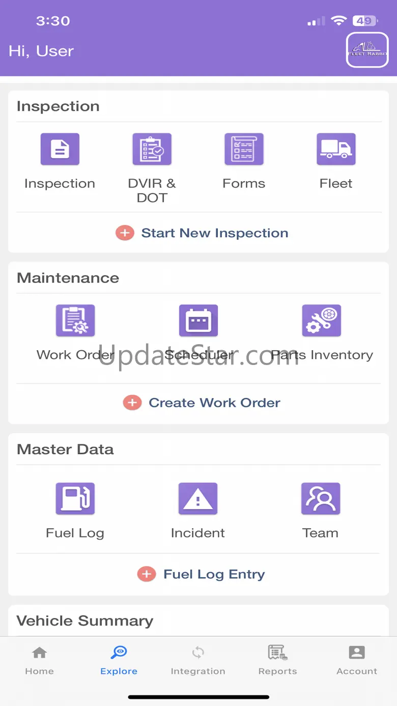 Fleet Inspection & Maintenance 6.5