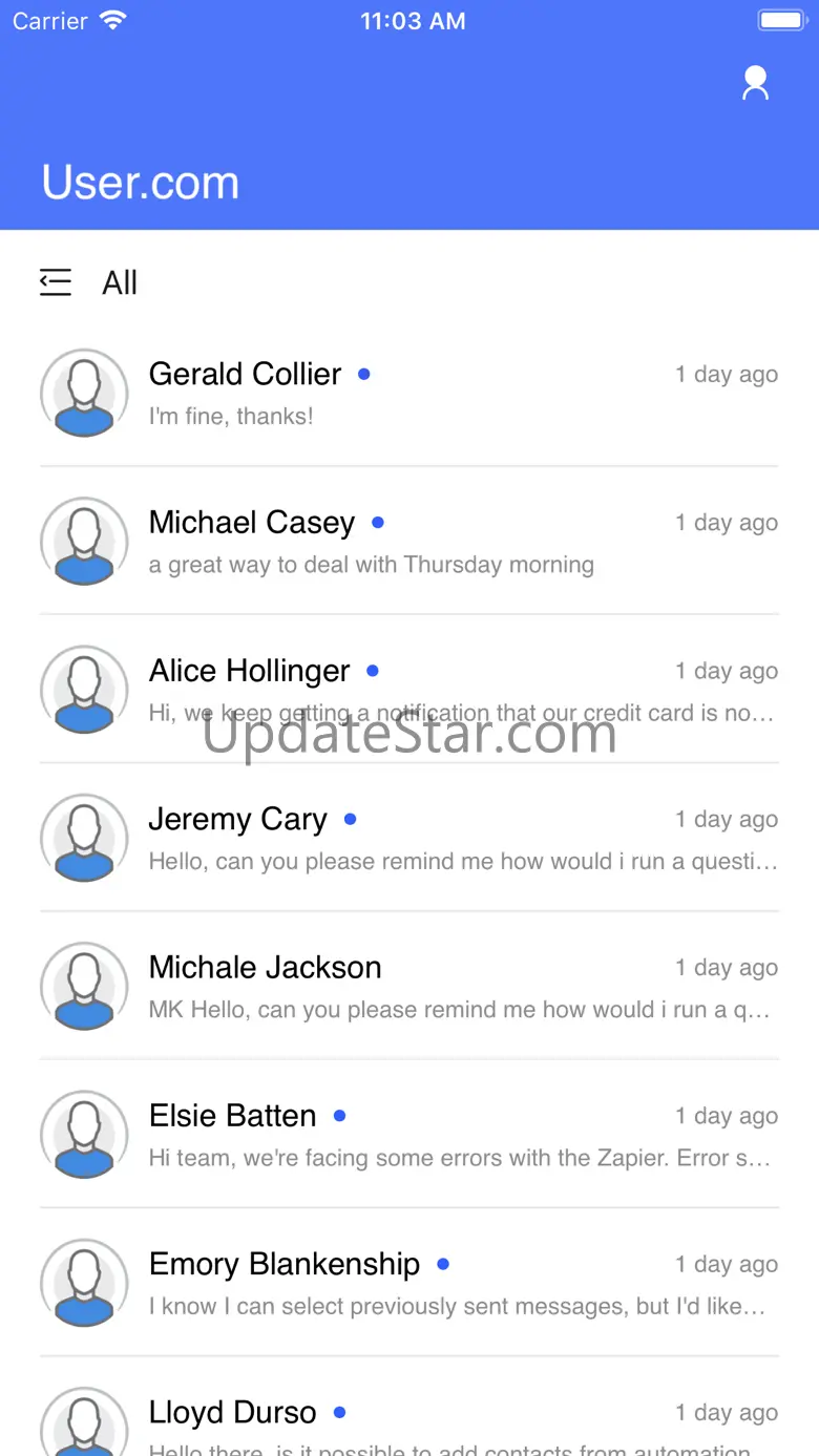 User.com Live Chat 1.1.3