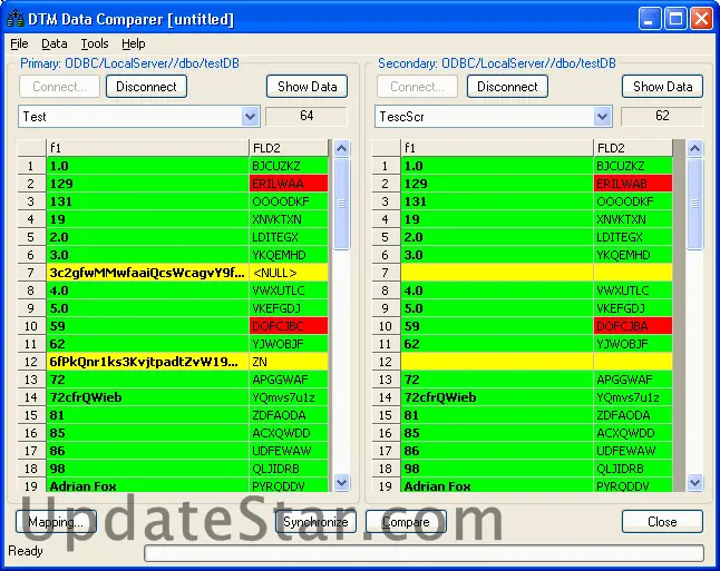 DTM Data Comparer 1.25.1