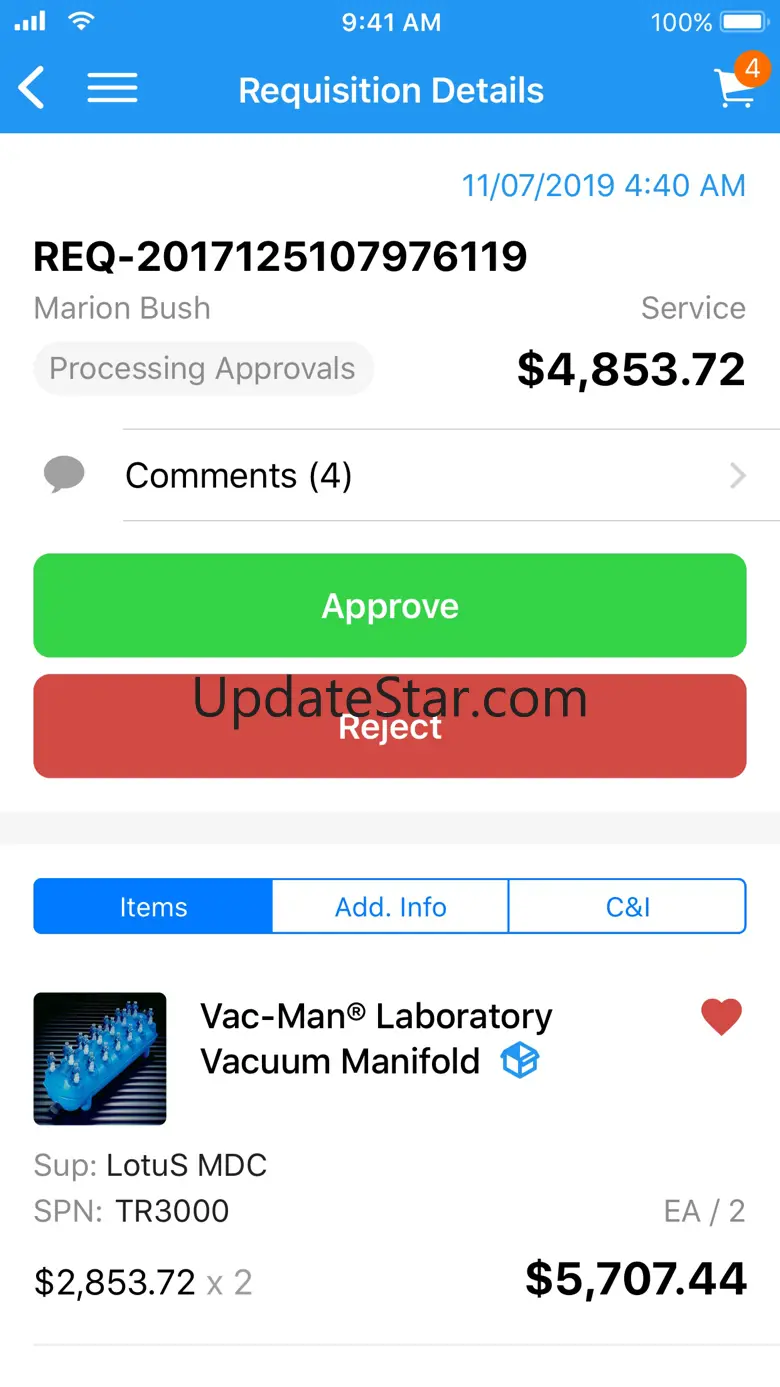 GHX Procure Requisition 6.3