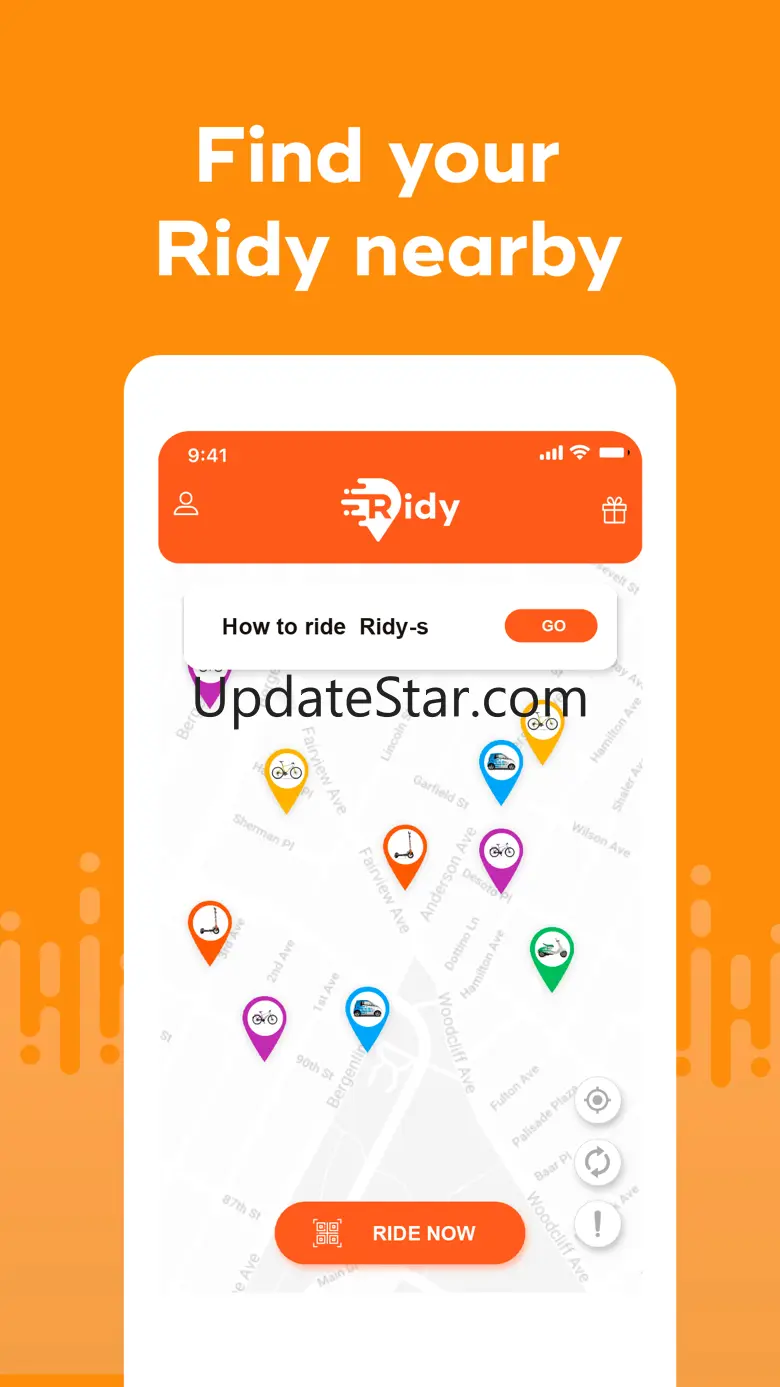 Ridy - scan to ride 1.0.2