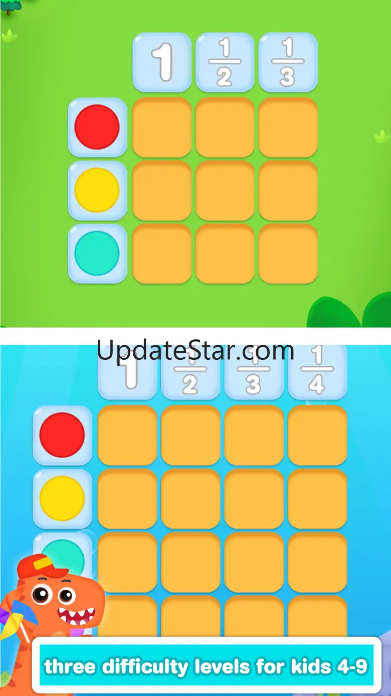 Dinosaur Kids Logic Matrix 1.3