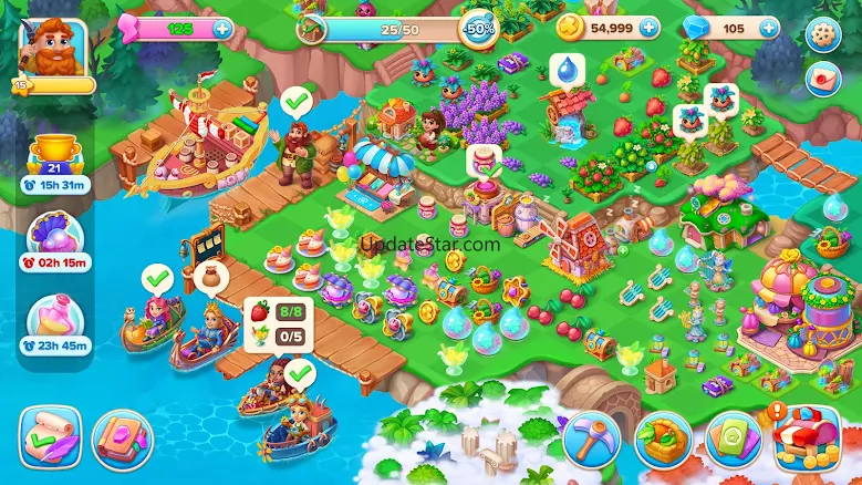 Star Merge - Match Island Game 1.640