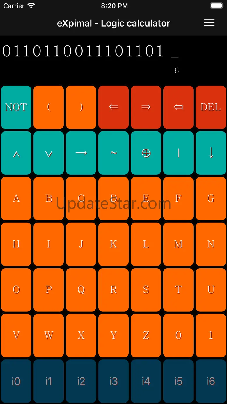 eXpimal - Logic calculator 2.2.1