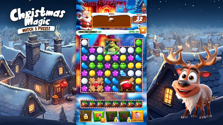 Christmas Magic: Match 3 Game s2