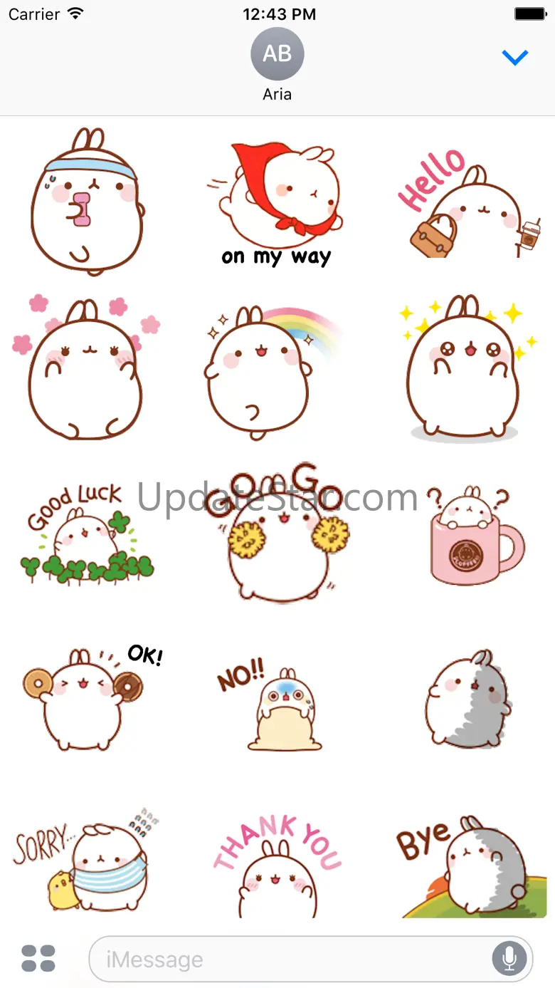 Animated Cute Molang Rabbit 1.0