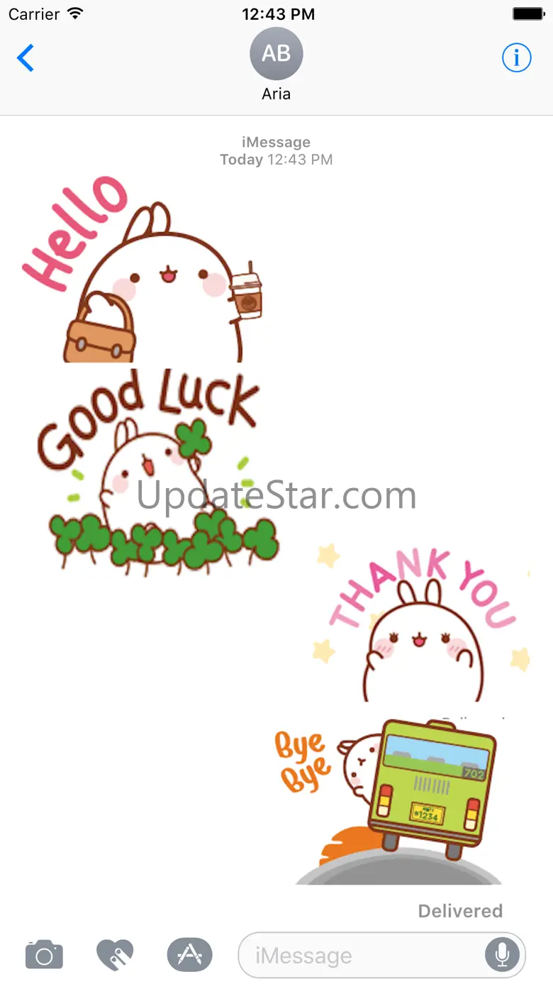 Animated Cute Molang Rabbit 1.0
