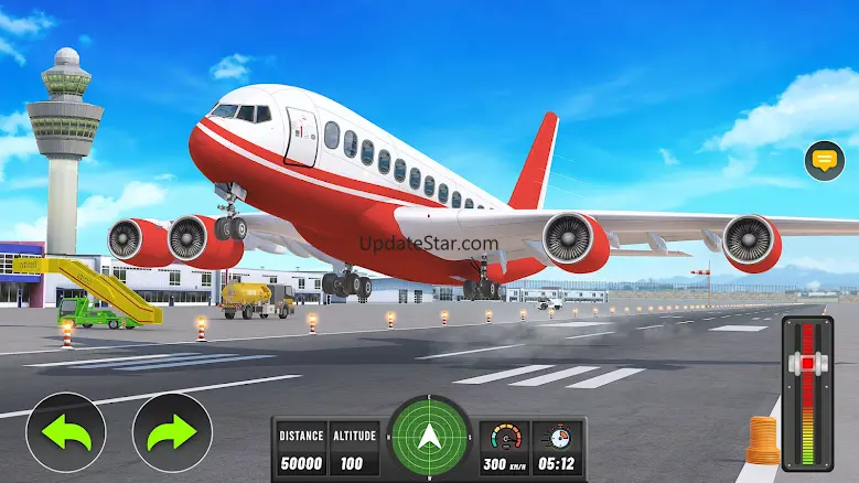 Airplane Flight Sim Plane Game 5.5