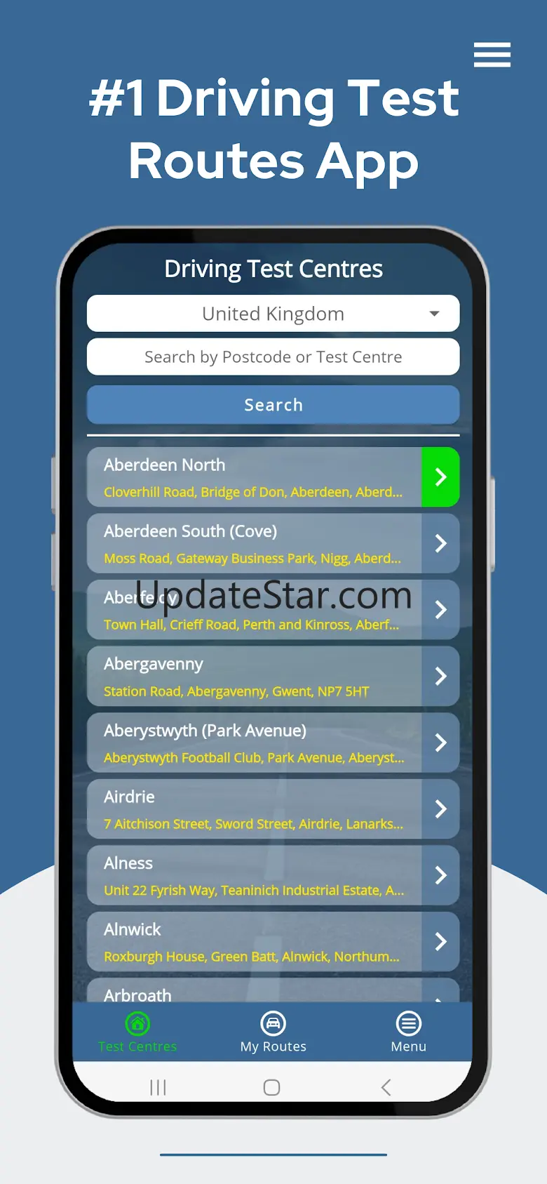 Driving Test Routes 4.12.4