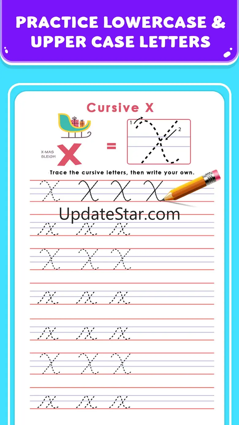 English Cursive Writing App 17.0