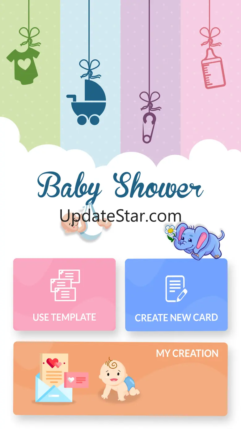Baby Shower card maker 13.0