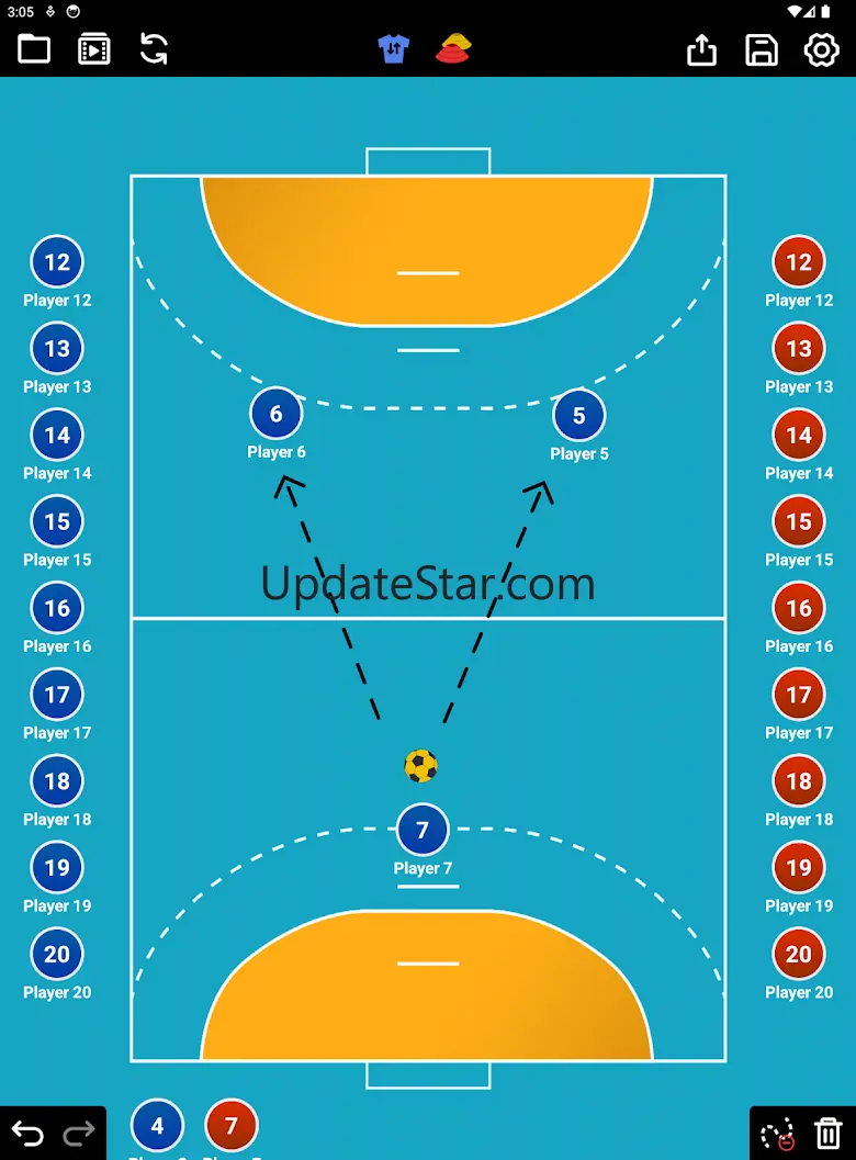 Coach Tactic Board: Handball 2.2.1