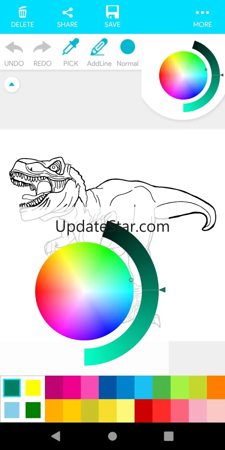 Coloring dinosaurs 8.0