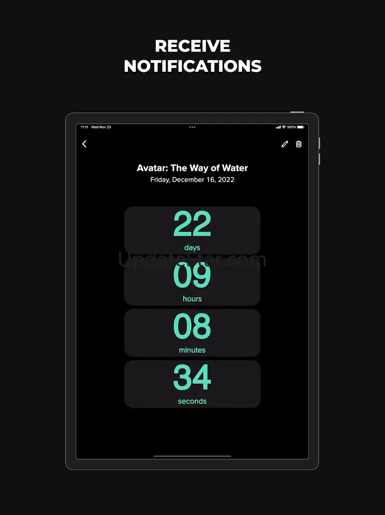 Countdown App: Event Tracker 1.3.7